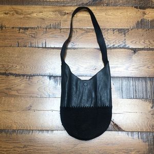Grace Roberts faux leather bucket bag